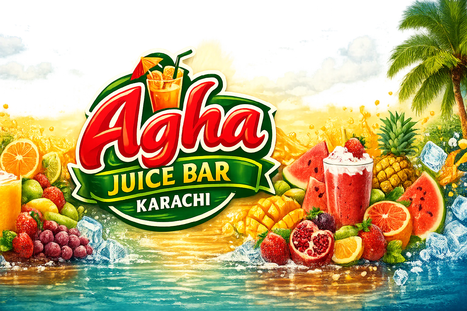 Agha Juice Bar banner - order online in your area