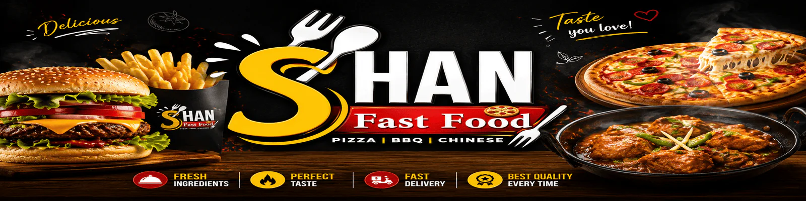 Shan Fast Food banner - order online in Korangi 5, Karachi