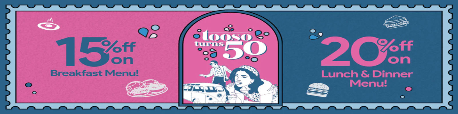 Tooso - Since 1976 banner - order online in Jamshed Town, Karachi