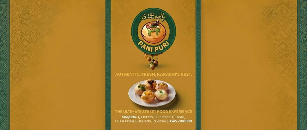 Pani Puri banner - order online in Delivery Only