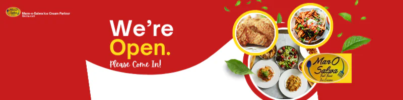 Mann-o-Salwa Ice Cream Parlour banner - order online in your area
