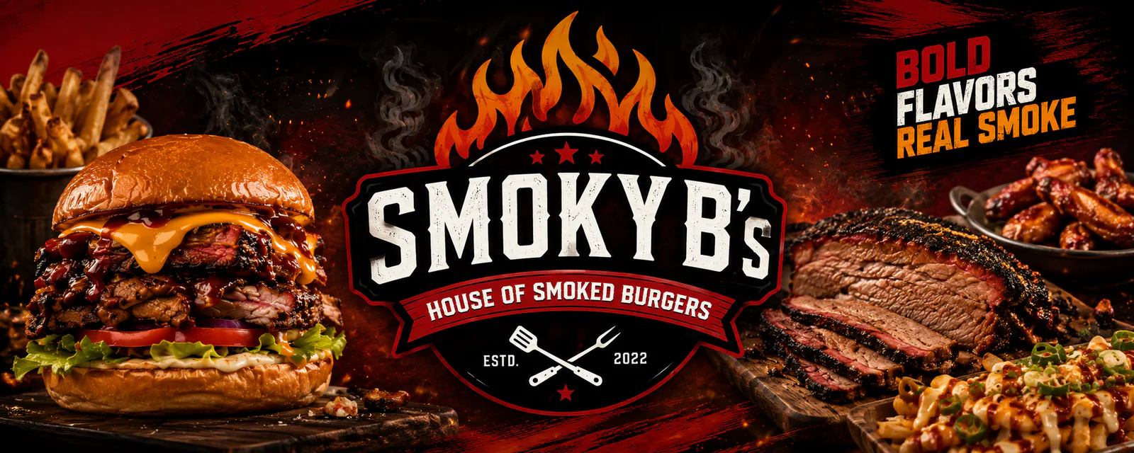 Smoky B's banner - order online in your area