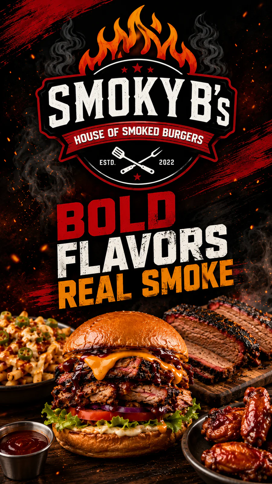 Smoky B's banner - order online in your area