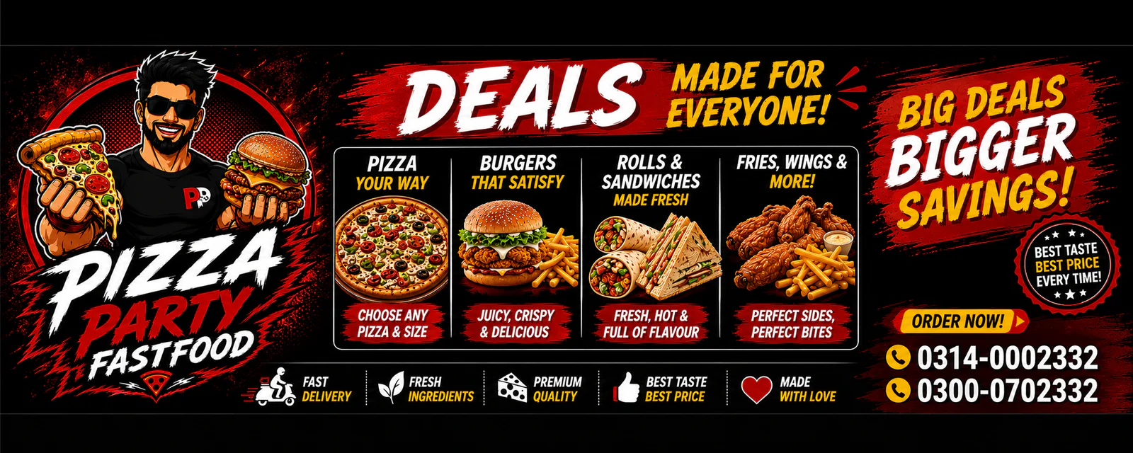 The Pizza Bite - Karachi banner - order online in Gulshan-e-Iqbal Block 10A, Karachi