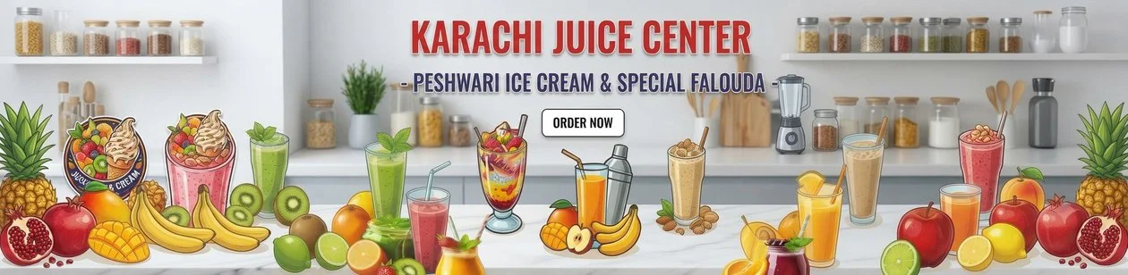 Karachi Juice Center banner - order online in Federal B Area Block 7, Karachi