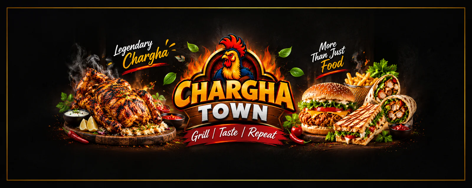 Chargha Town Johar banner - order online in your area