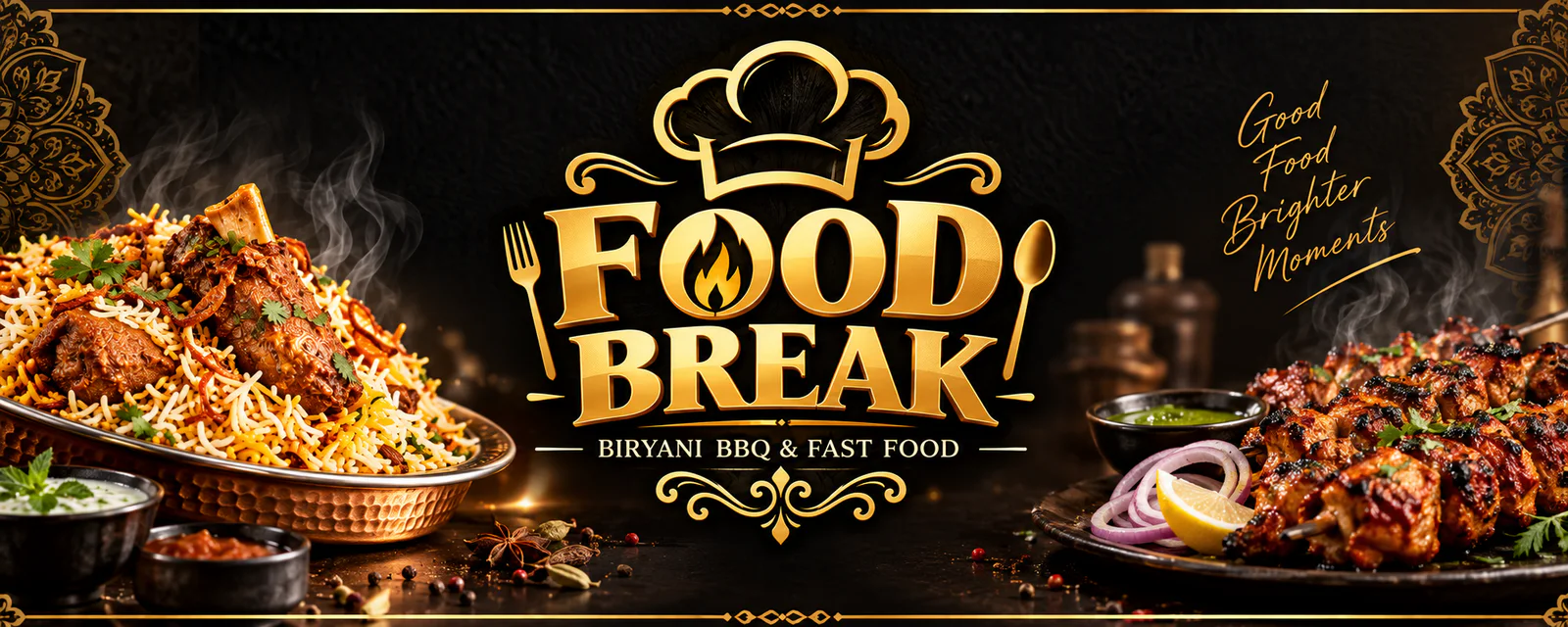 Food Break banner - order online in Gulshan-e-Iqbal Block 13C, Karachi