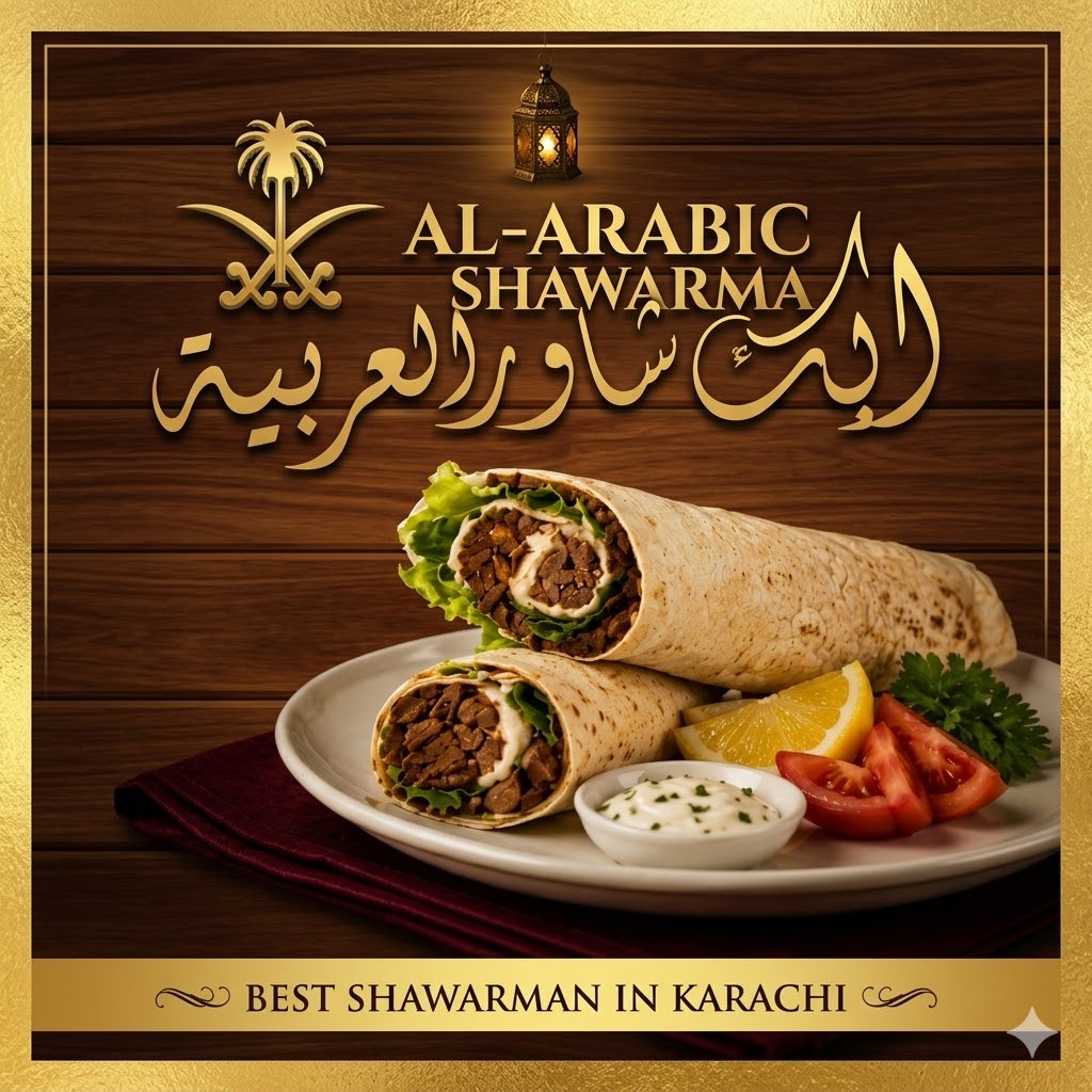 Al Arabic Shawarma Logo - Restaurant in Karachi