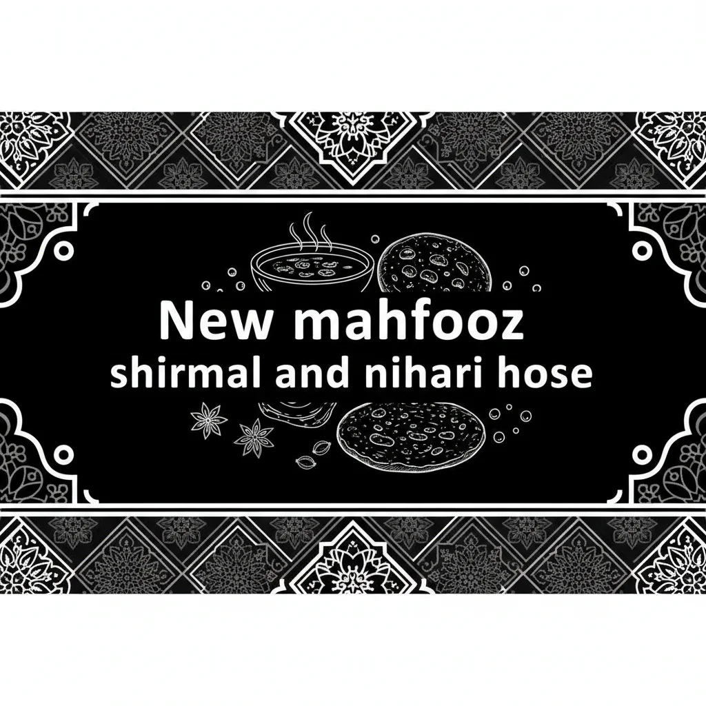 New mahfooz shirmal and nihari hose banner - order online in Korangi District, Karachi