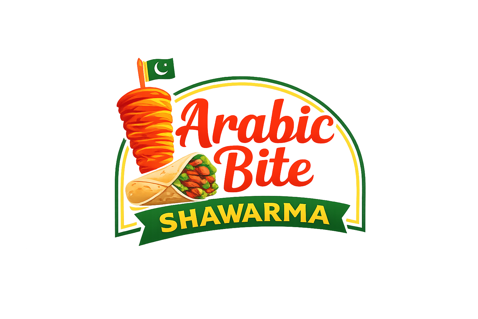 Arabic Bite Shawarma Logo - Restaurant in Karachi