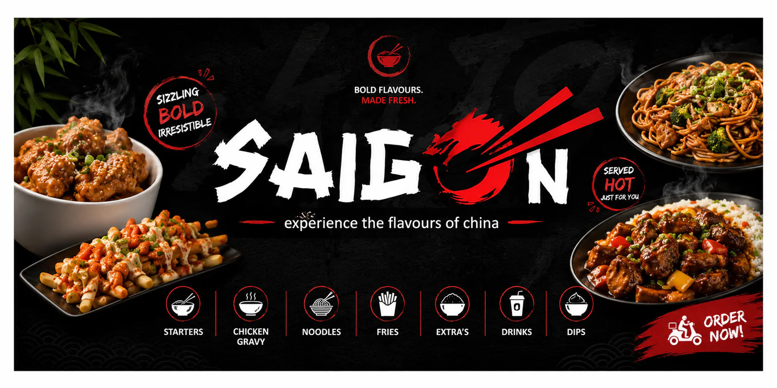 Saigon Karachi banner - order online in Gulistan-e-Jauhar Block 17, Karachi