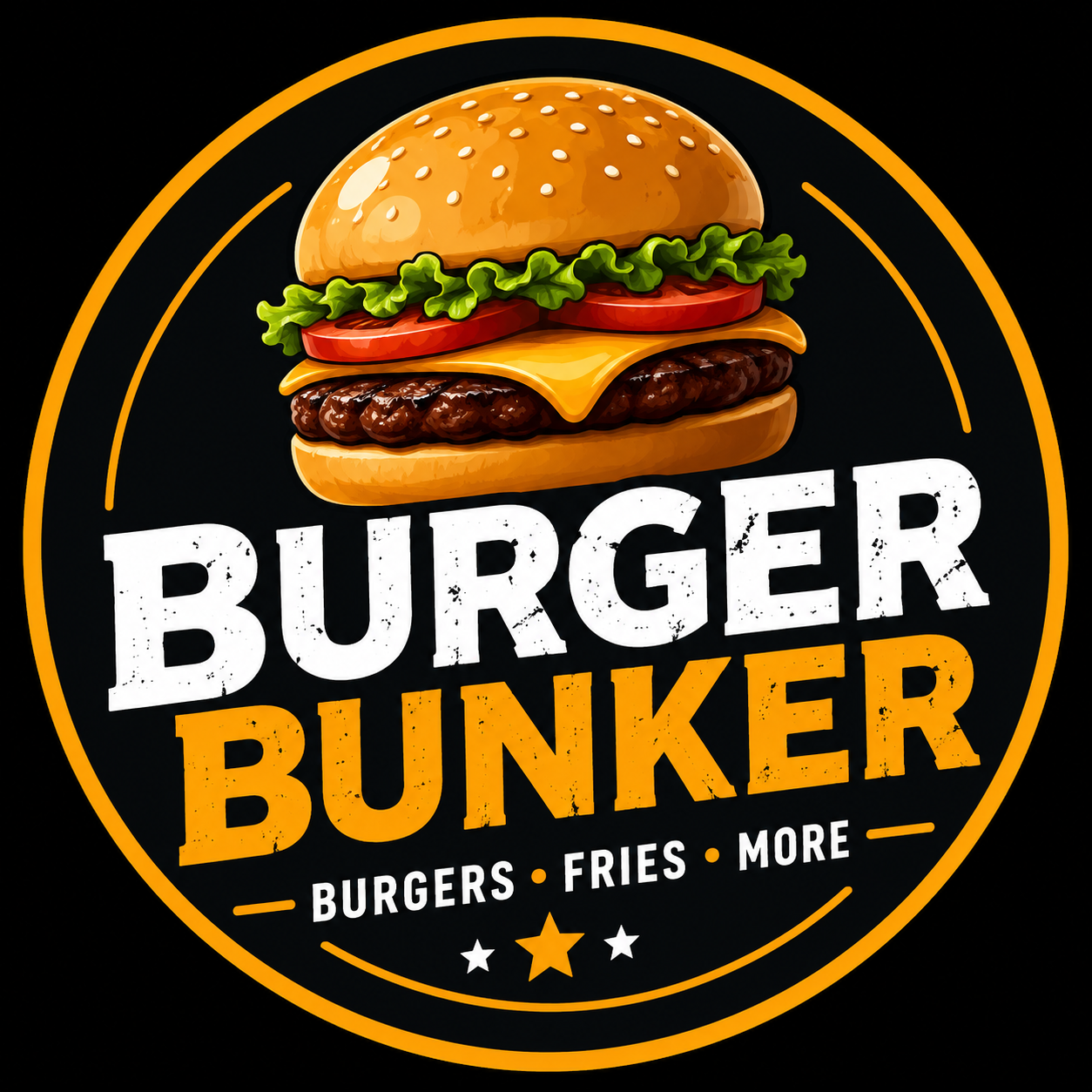 Burger Bunker Logo - Restaurant in Karachi