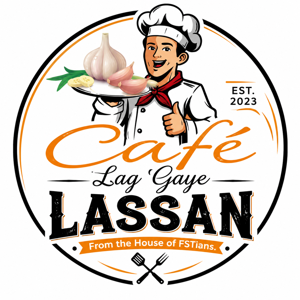 Cafe Lag Gaye LASSAN - Karachi Logo - Cafe in Karachi