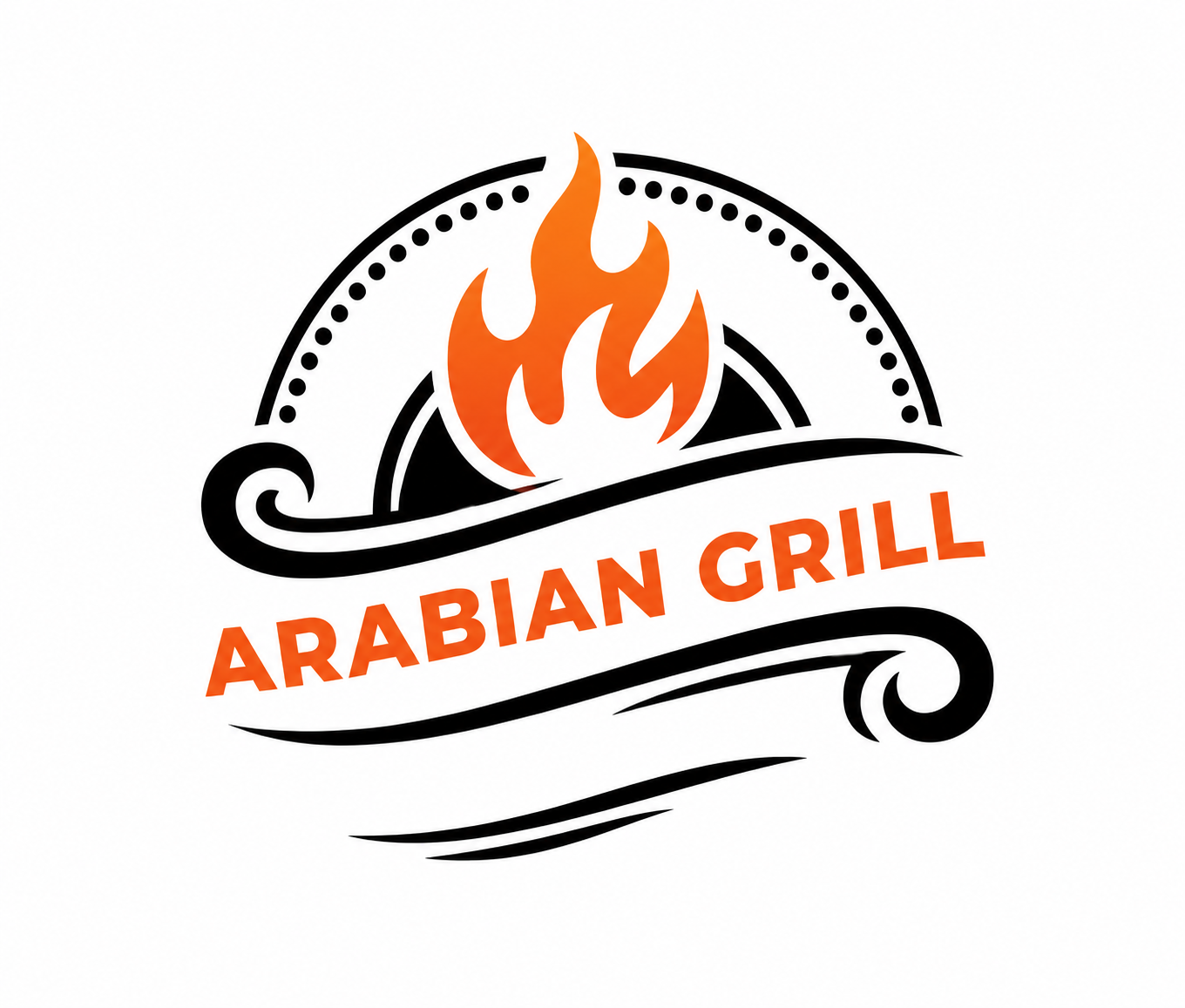 Arabian Grill Night Logo - Restaurant in Karachi