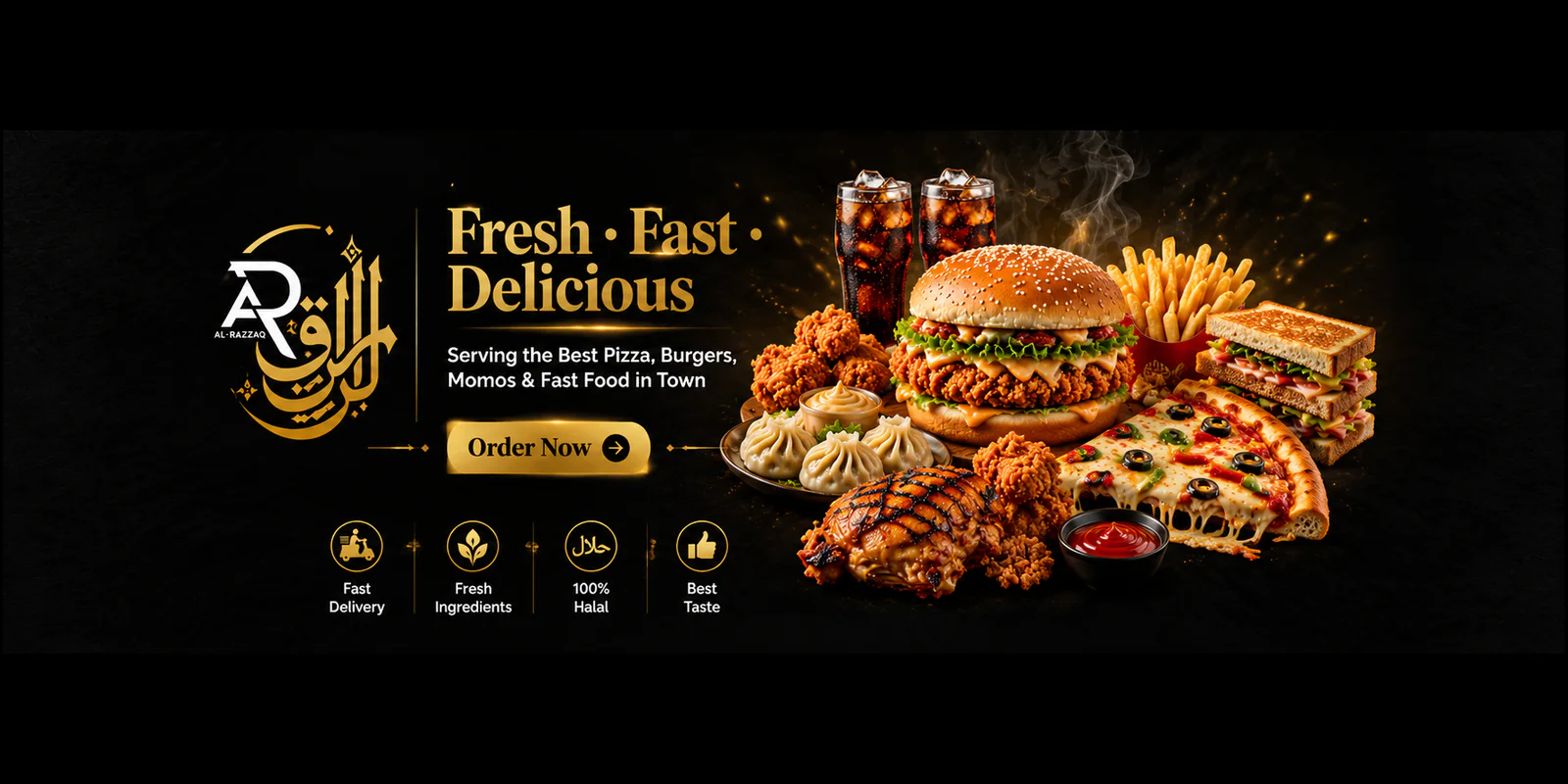 Al Razzaq Food banner - order online in Shah Faisal Colony, Karachi