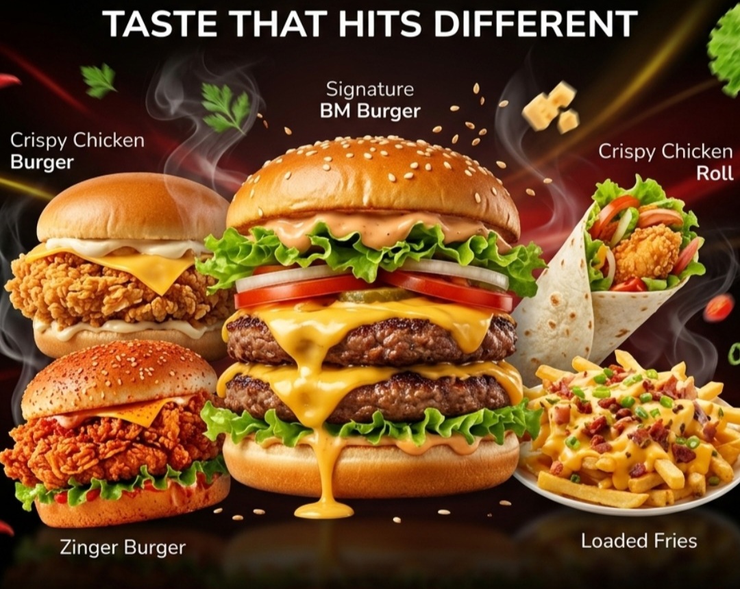 BM Burger Menu - Online Delivery in Gulshan-e-Iqbal Block 7