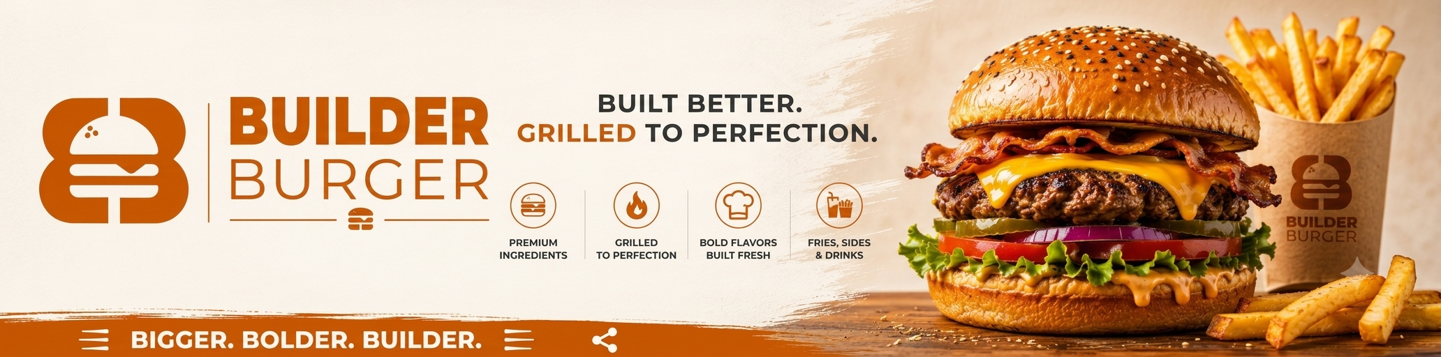 Builder Burger Gulshan Menu - Online Delivery in Gulshan-e-Iqbal Block 7