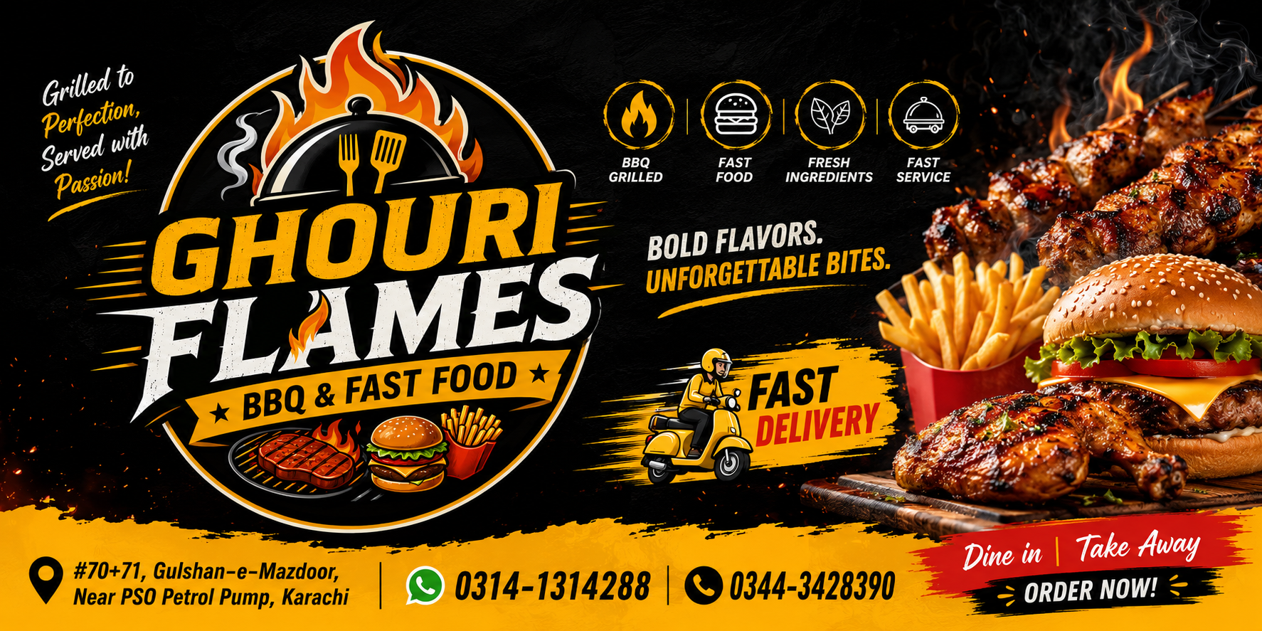Ghouri flames BBQ & Fast Food