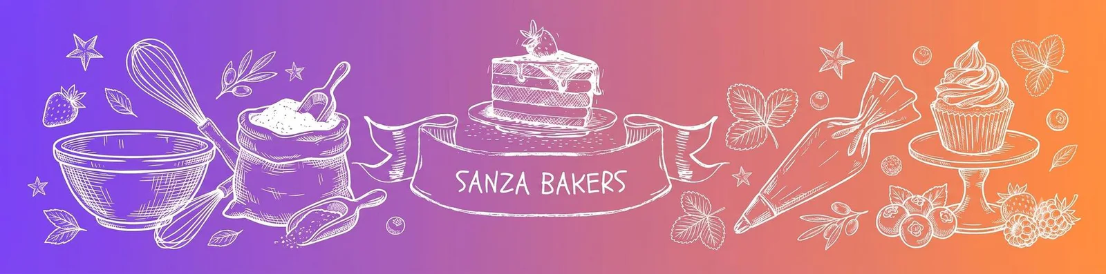 Sanza Bakers banner - order online in Delivery Only