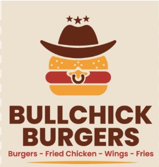 Bullchick Burgers Logo - Restaurant in Karachi