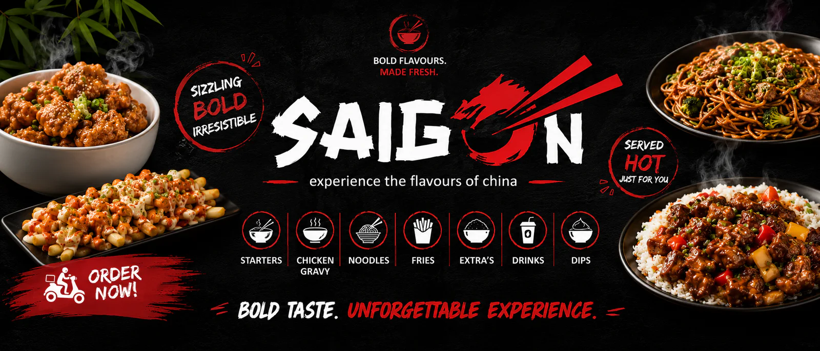 Saigon Karachi banner - order online in Gulistan-e-Jauhar Block 17, Karachi
