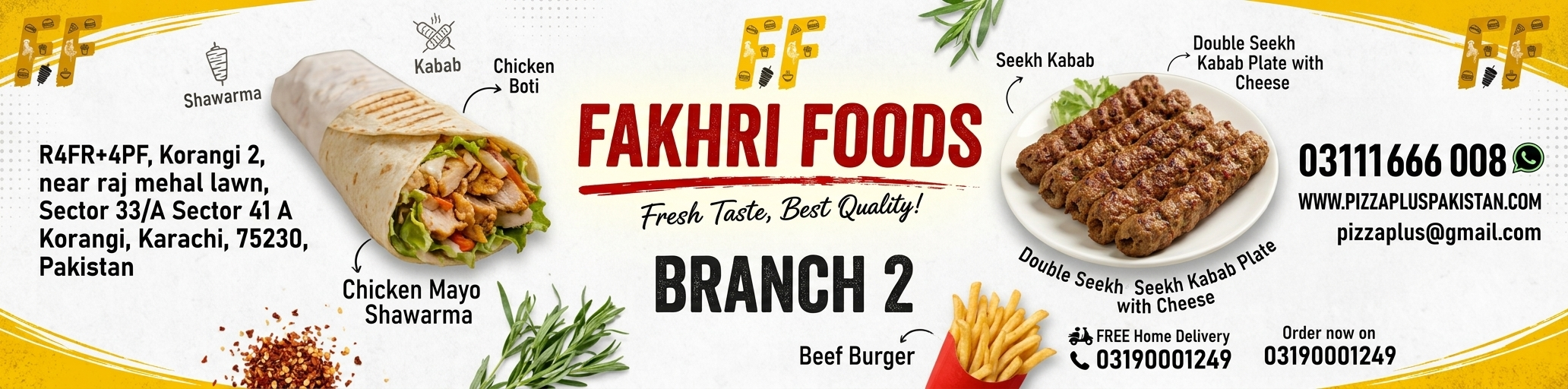 Bismillah Food (branch 2) Menu - Online Delivery in Korangi (Industrial & residential sectors)